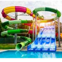 7 little words Water Slides